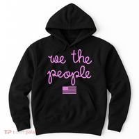 We The People USA Pink American Flag Hoodie thumb 0
