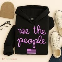 We The People USA Pink American Flag Hoodie thumb 4