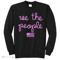 We The People USA Pink American Flag Sweatshirt thumb 0