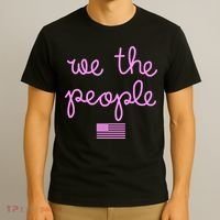 We The People USA Pink American Flag T-Shirt thumb 3