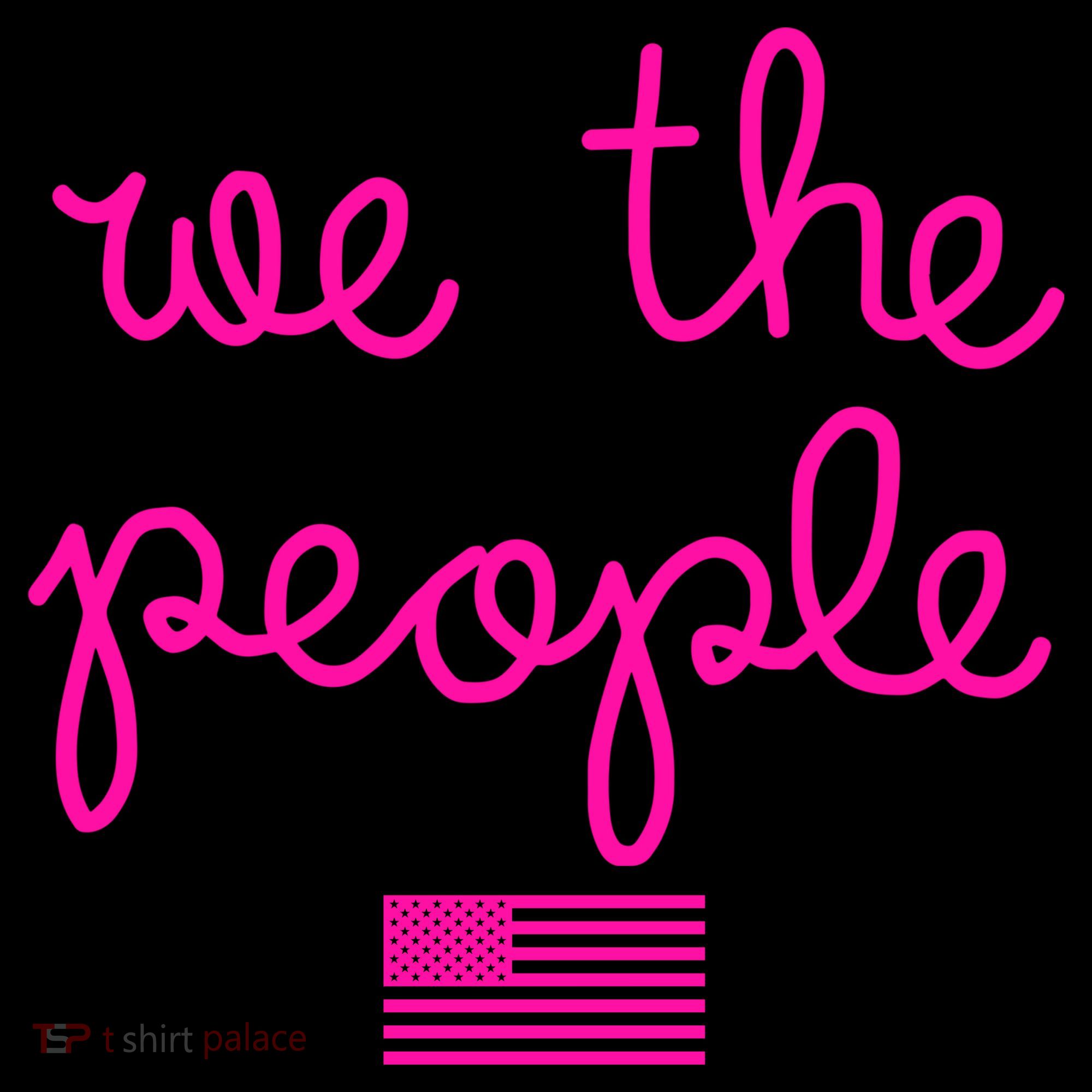 We The People USA Pink American Flag Coffee Mug