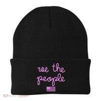 We The People USA Pink American Flag Beanie thumb 0
