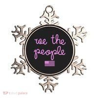 We The People USA Pink American Flag Ornament thumb 0