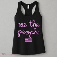 We The People USA Pink American Flag Women's Tank Top thumb 3