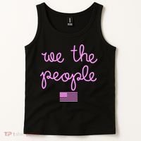 We The People USA Pink American Flag Tank Top thumb 2