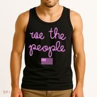 We The People USA Pink American Flag Tank Top thumb 3