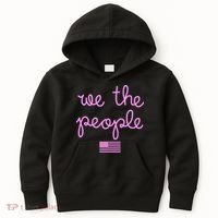 We The People USA Pink American Flag Kids Hoodie thumb 0
