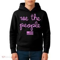 We The People USA Pink American Flag Kids Hoodie thumb 4