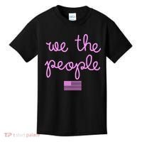 We The People USA Pink American Flag Kids T-Shirt thumb 0