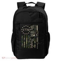 We The People Camo Ar15 Pro Gun Usa Flag Gift Backpack thumb 0