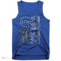 We The People Camo Ar15 Pro Gun Usa Flag Gift Tank Top thumb 0