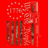 We The People Camo Ar15 Pro Gun Usa Flag Gift Santa Hat thumb 1