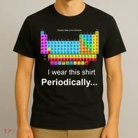Wear This Periodically Periodic Table Of Elements T-Shirt thumb 3