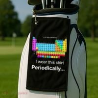 Wear This Periodically Periodic Table Of Elements Golf Towel thumb 2