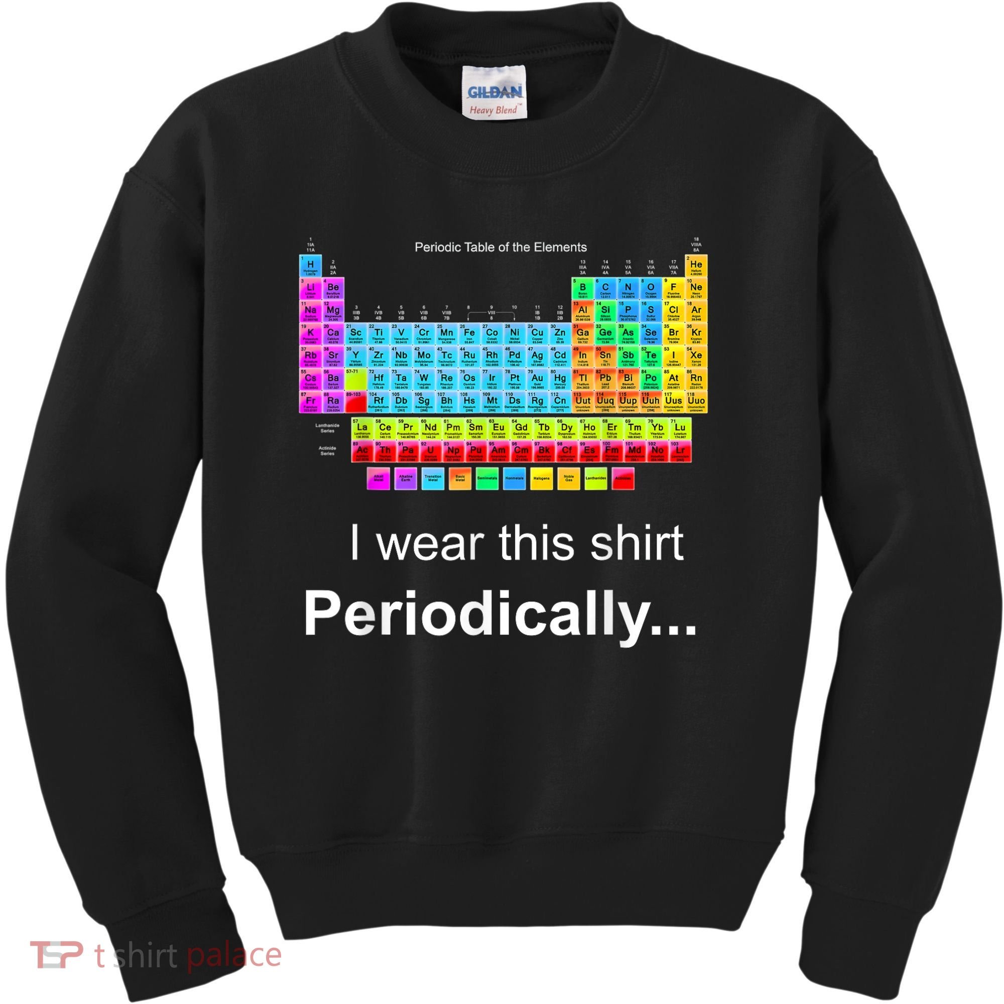 Wear This Periodically Periodic Table Of Elements Kids Sweatshirt