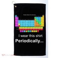 Wear This Periodically Periodic Table Of Elements Golf Towel thumb 0