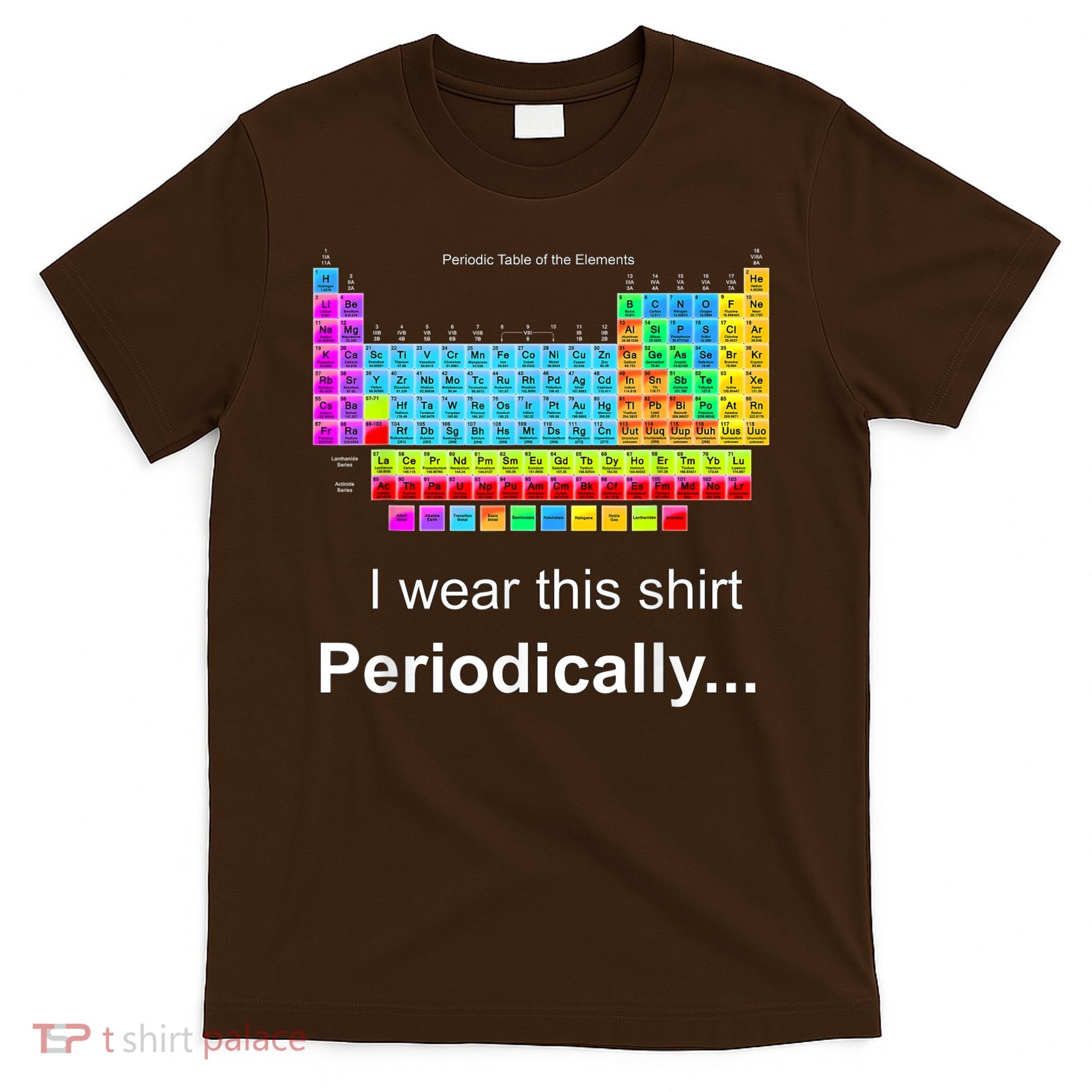 Wear This Periodically Periodic Table Of Elements T-Shirt