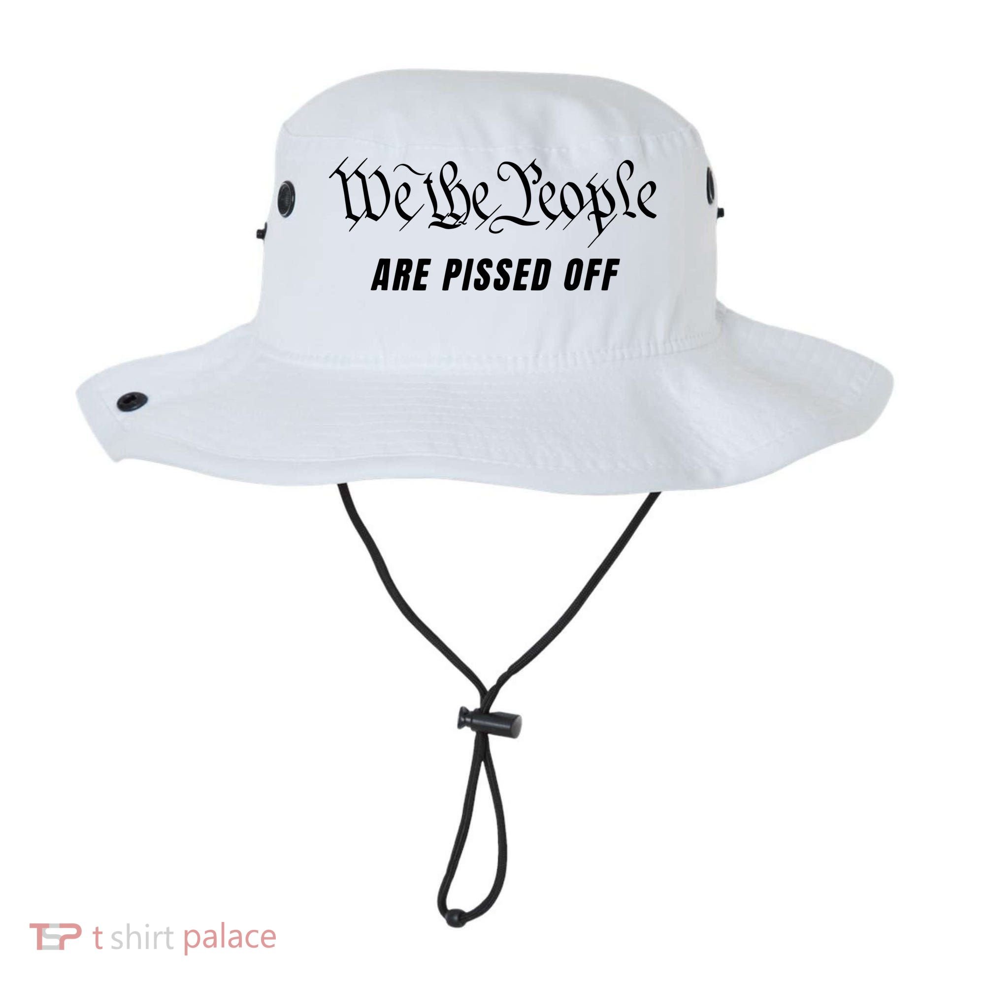 We The People Are Pissed Off Fight For Democracy Bucket Hat