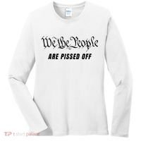 We The People Are Pissed Off Fight For Democracy Women's Long Sleeve Shirt thumb 0