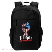 We The People Are Pissed Off Trump MAGA Constitution Gift Backpack thumb 0