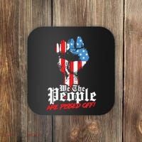 We The People Are Pissed Off Trump MAGA Constitution Gift Coaster thumb 0