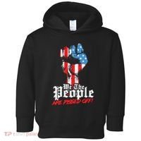 We The People Are Pissed Off Trump MAGA Constitution Gift Toddler Hoodie thumb 0