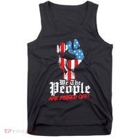 We The People Are Pissed Off Trump MAGA Constitution Gift Tank Top thumb 0