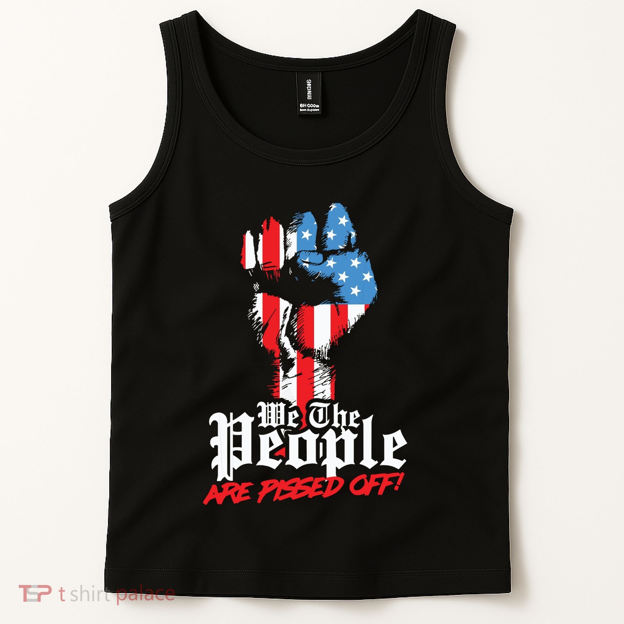 We The People Are Pissed Off Trump MAGA Constitution Gift Tank Top