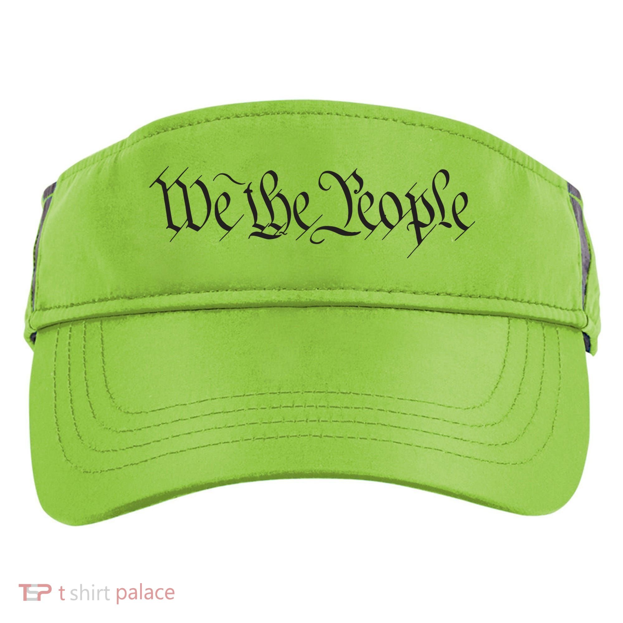 We The People Constitution Bill Of Rights American Adult Drive Performance Visor