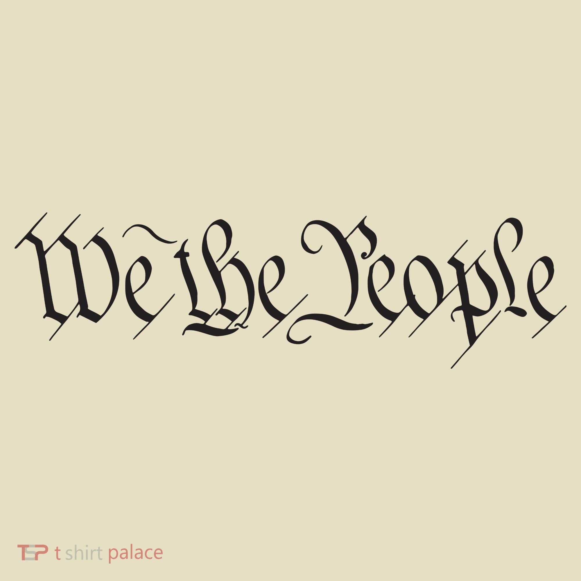 We The People Constitution Bill Of Rights American Comfort Colors Boxy T-Shirt