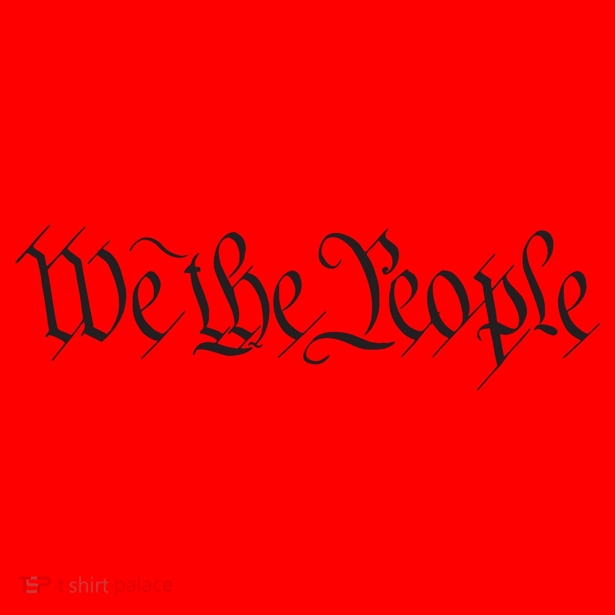 We The People Constitution Bill Of Rights American Santa Hat