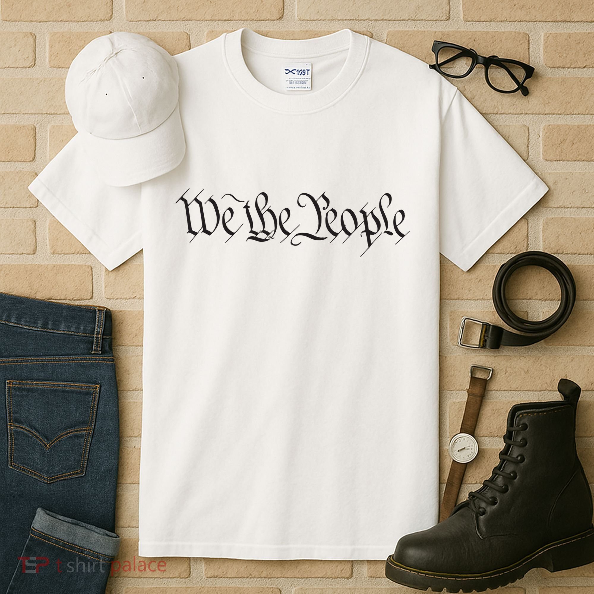 We The People Constitution Bill Of Rights American Tall T-Shirt