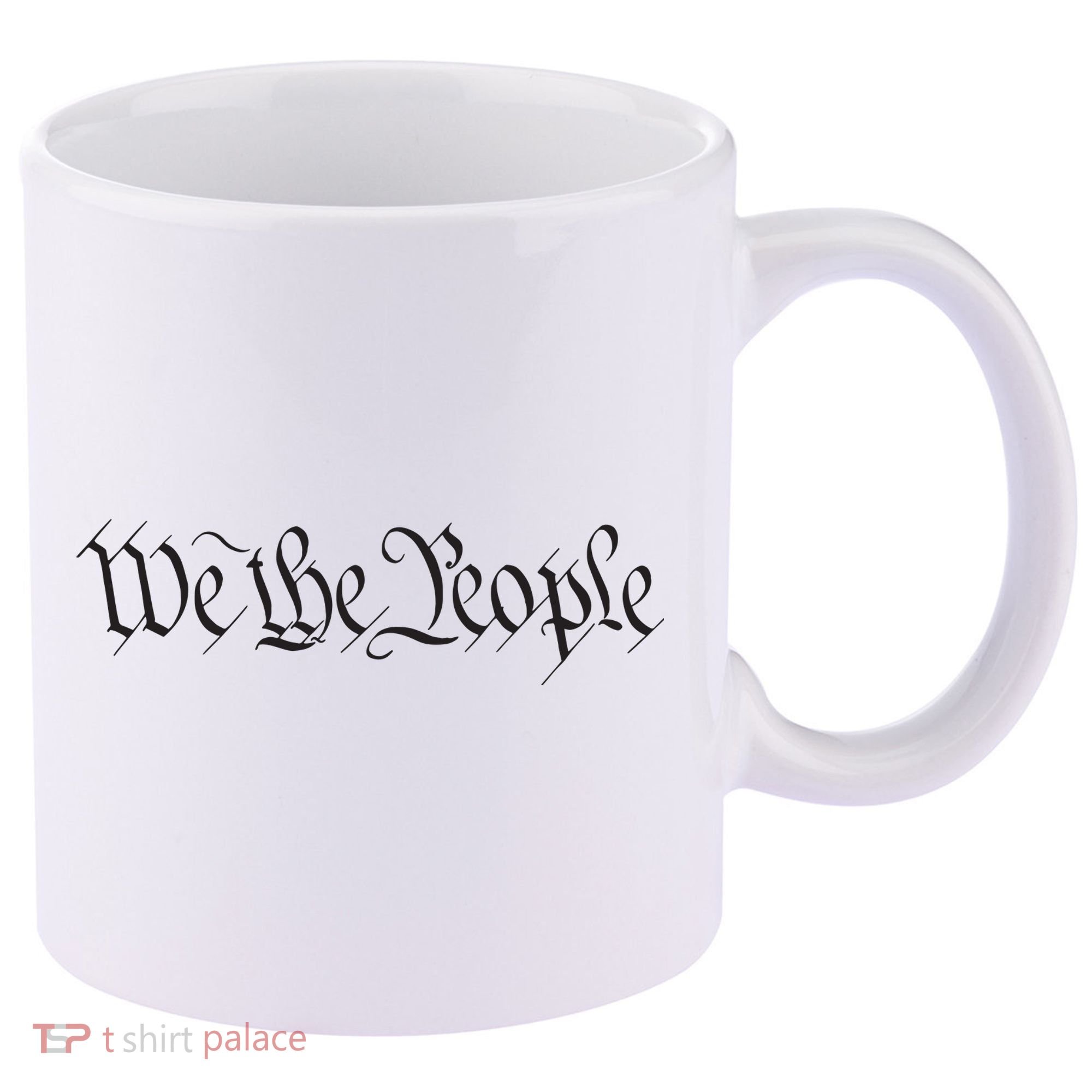 We The People Constitution Bill Of Rights American 11oz C Handle Ceramic Mug