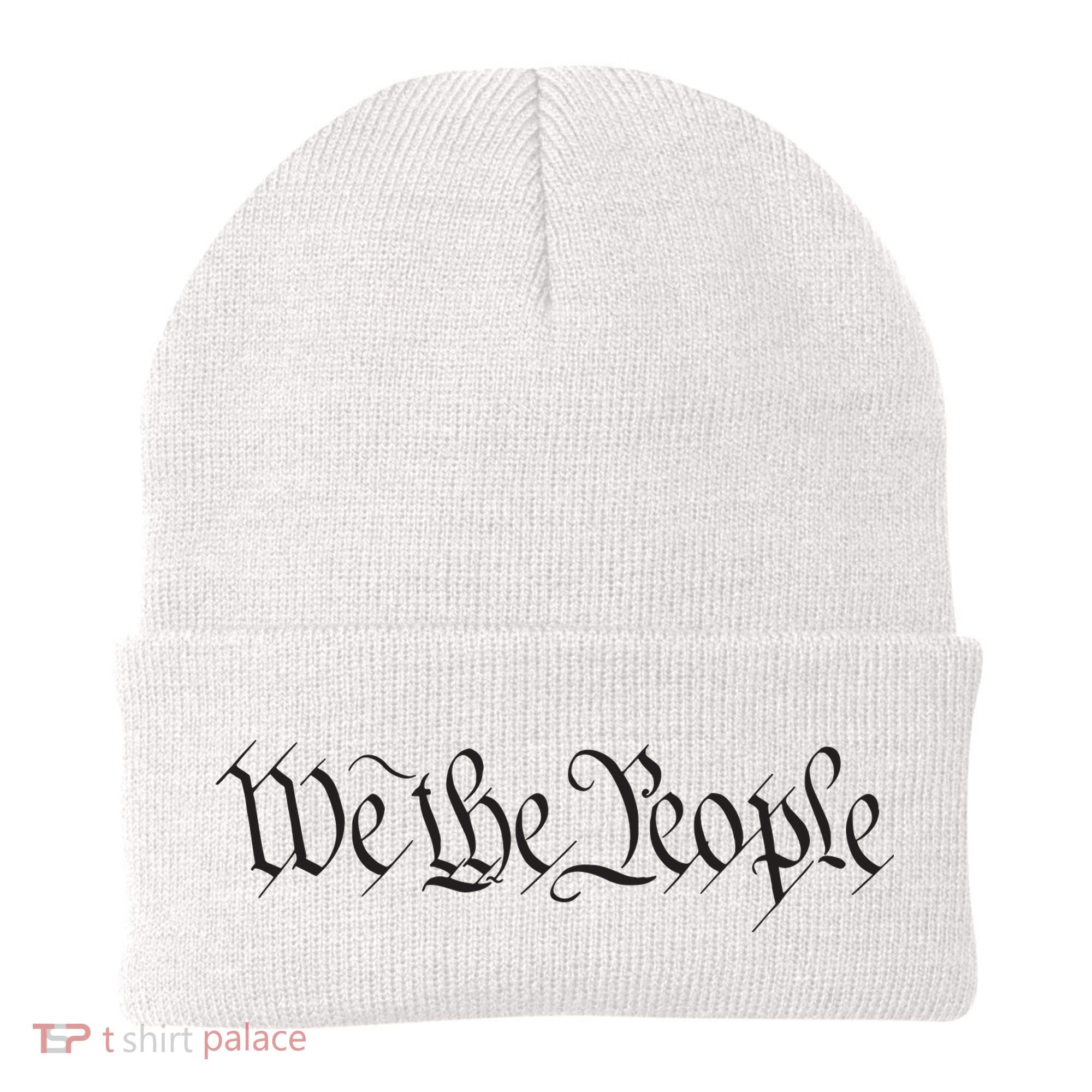 We The People Constitution Bill Of Rights American Beanie