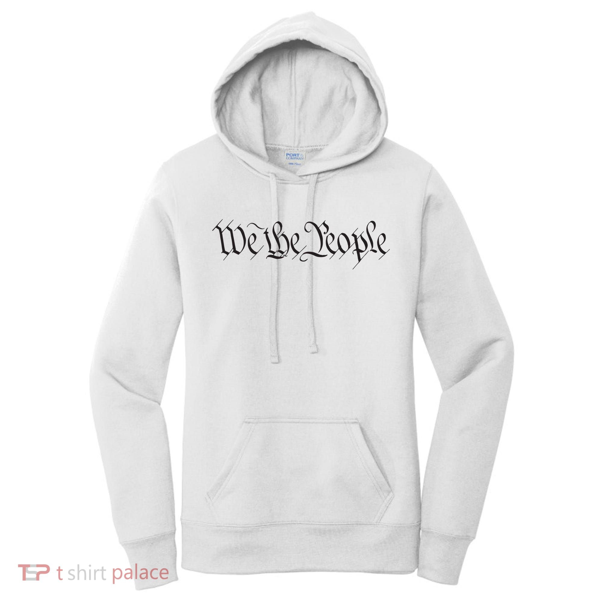 We The People Constitution Bill Of Rights American Women's Hoodie
