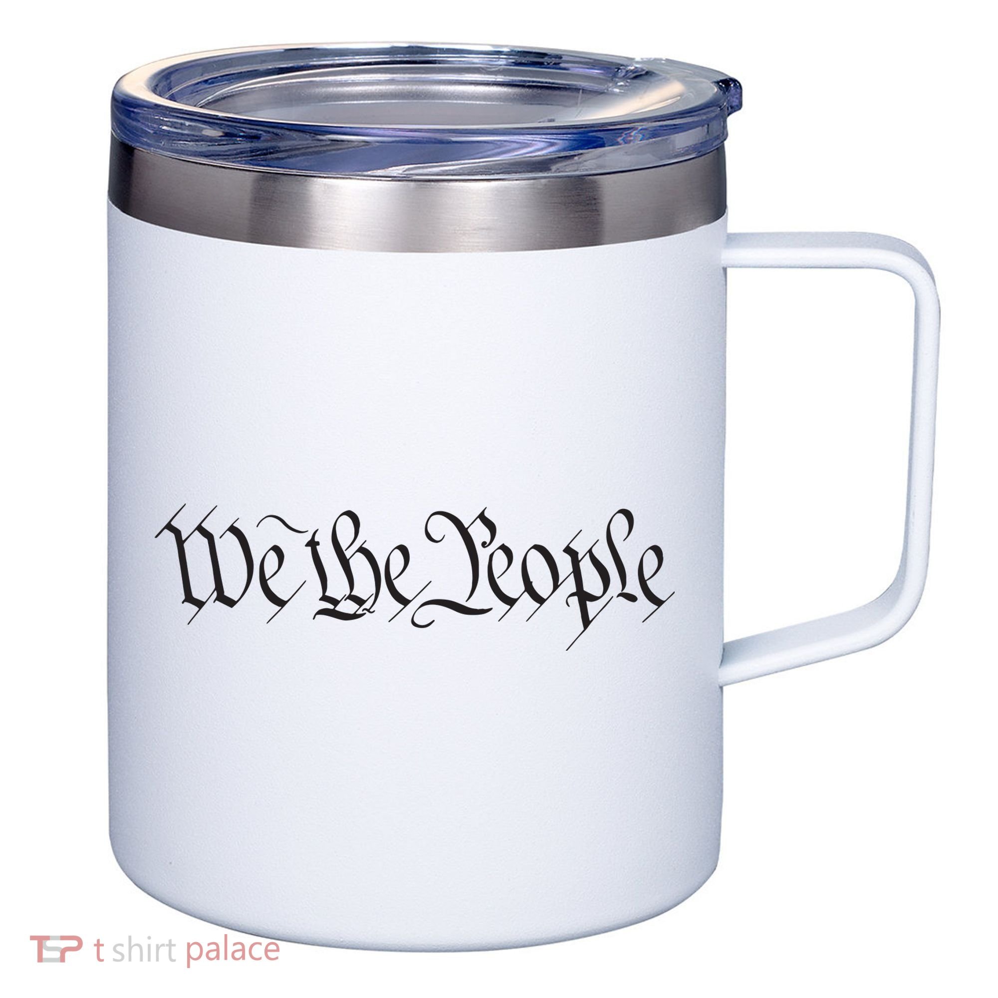 We The People Constitution Bill Of Rights American 12oz Stainless Steel Coffee Mug