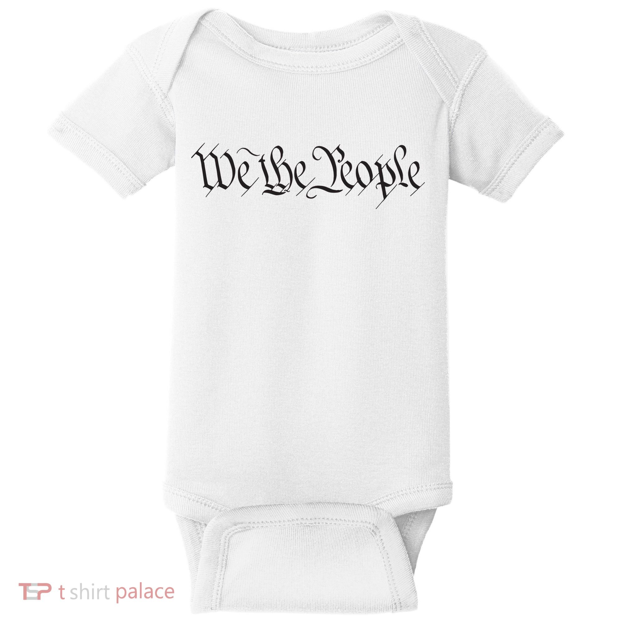 We The People Constitution Bill Of Rights American Baby Bodysuit