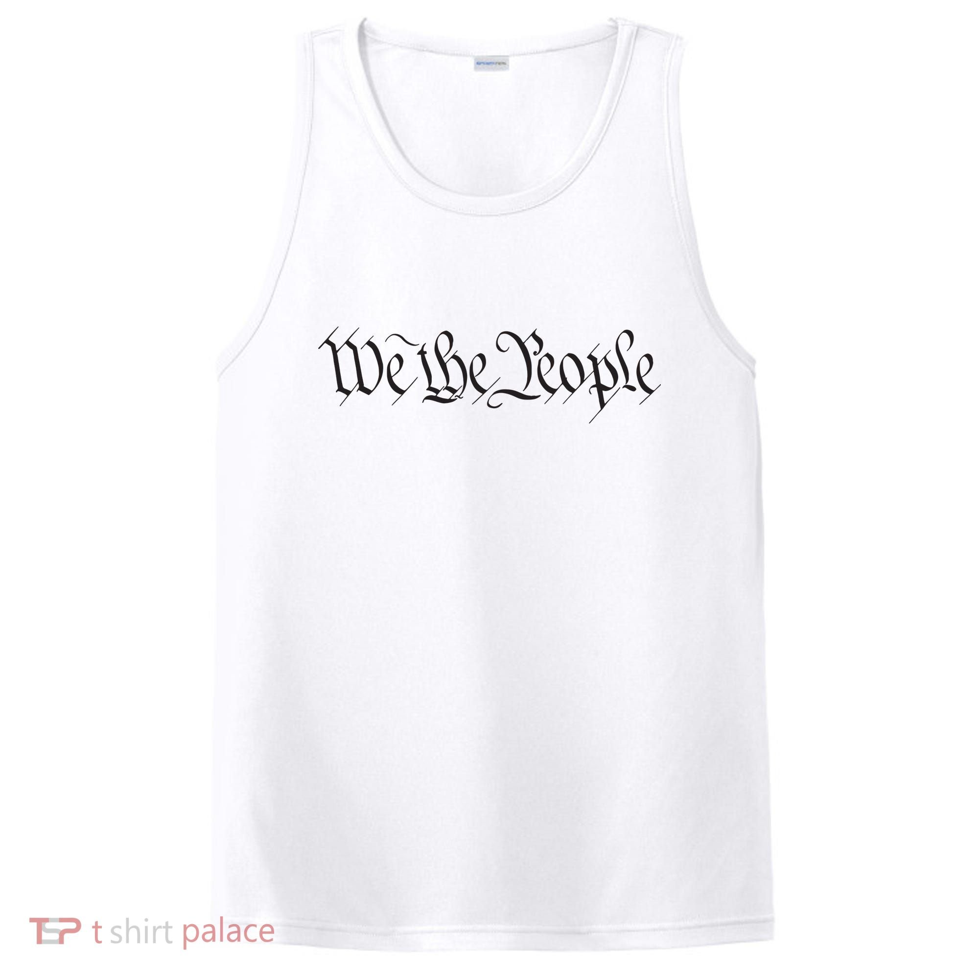 We The People Constitution Bill Of Rights American PosiCharge Competitor Tank
