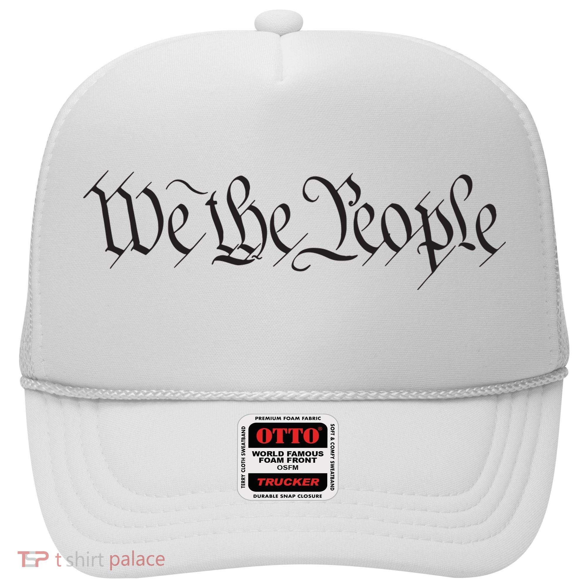 We The People Constitution Bill Of Rights American Hat