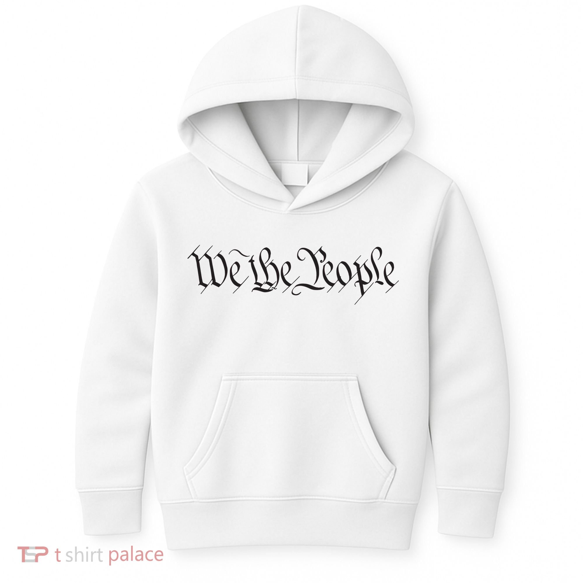 We The People Constitution Bill Of Rights American Kids Hoodie