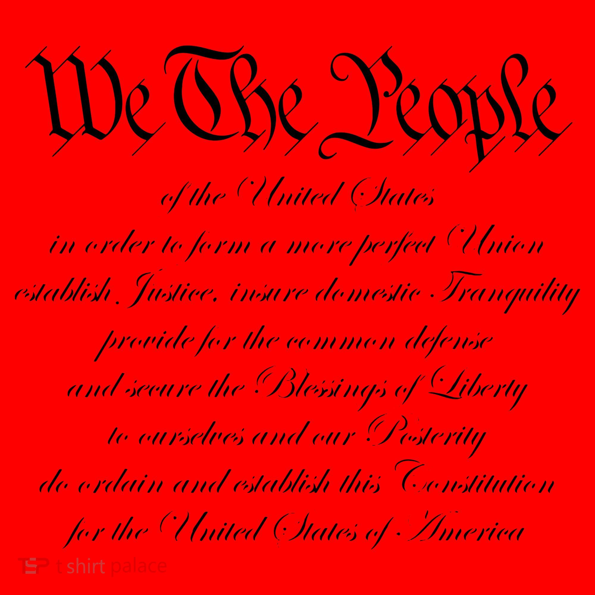 We The People Constitution American Patriot We The People Santa Hat