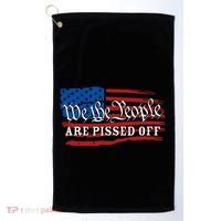We The People Are Pissed Off Golf Towel thumb 0
