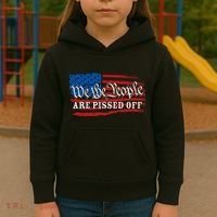 We The People Are Pissed Off Kids Hoodie thumb 3