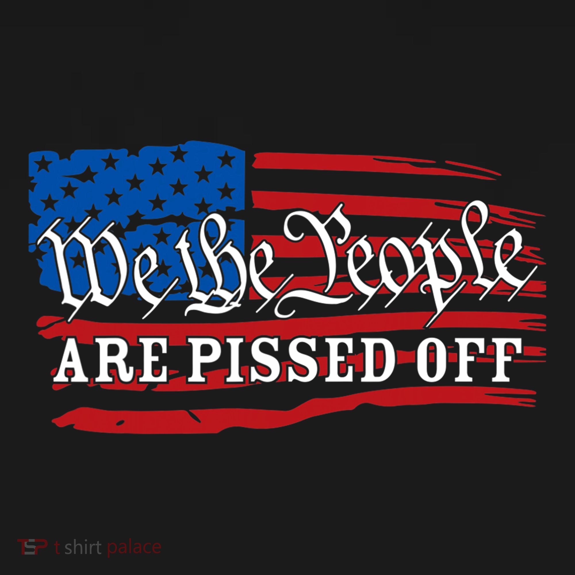 We The People Are Pissed Off Kids Long Sleeve Shirt