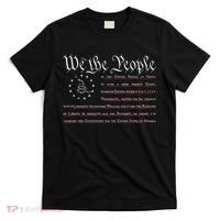 We The People Gadsden USA Flag Preamble Of The Constitution T-Shirt thumb 0