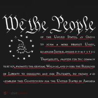 We The People Gadsden USA Flag Preamble Of The Constitution T-Shirt thumb 7