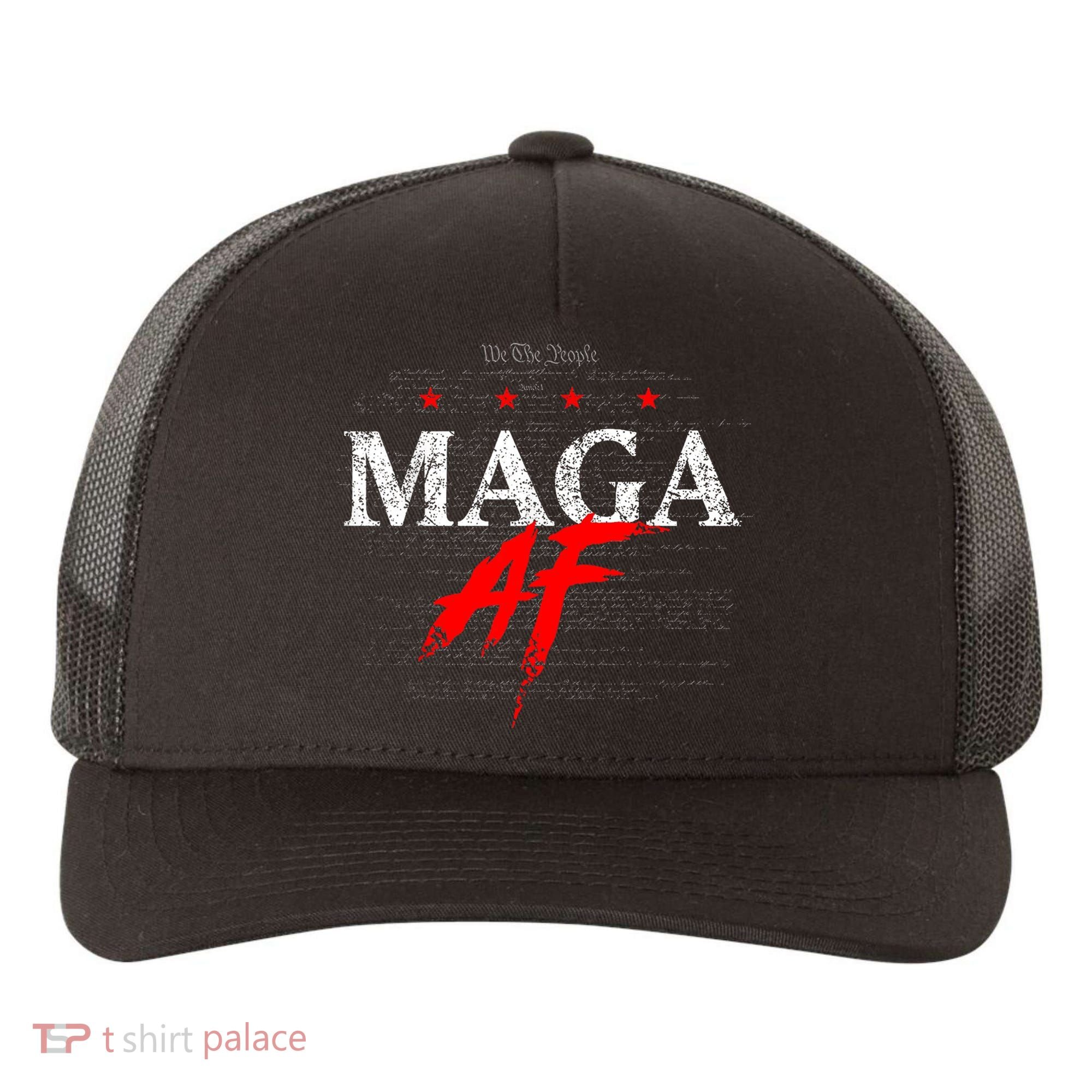 We The People Maga Yupoong Adult 5-Panel Trucker Hat