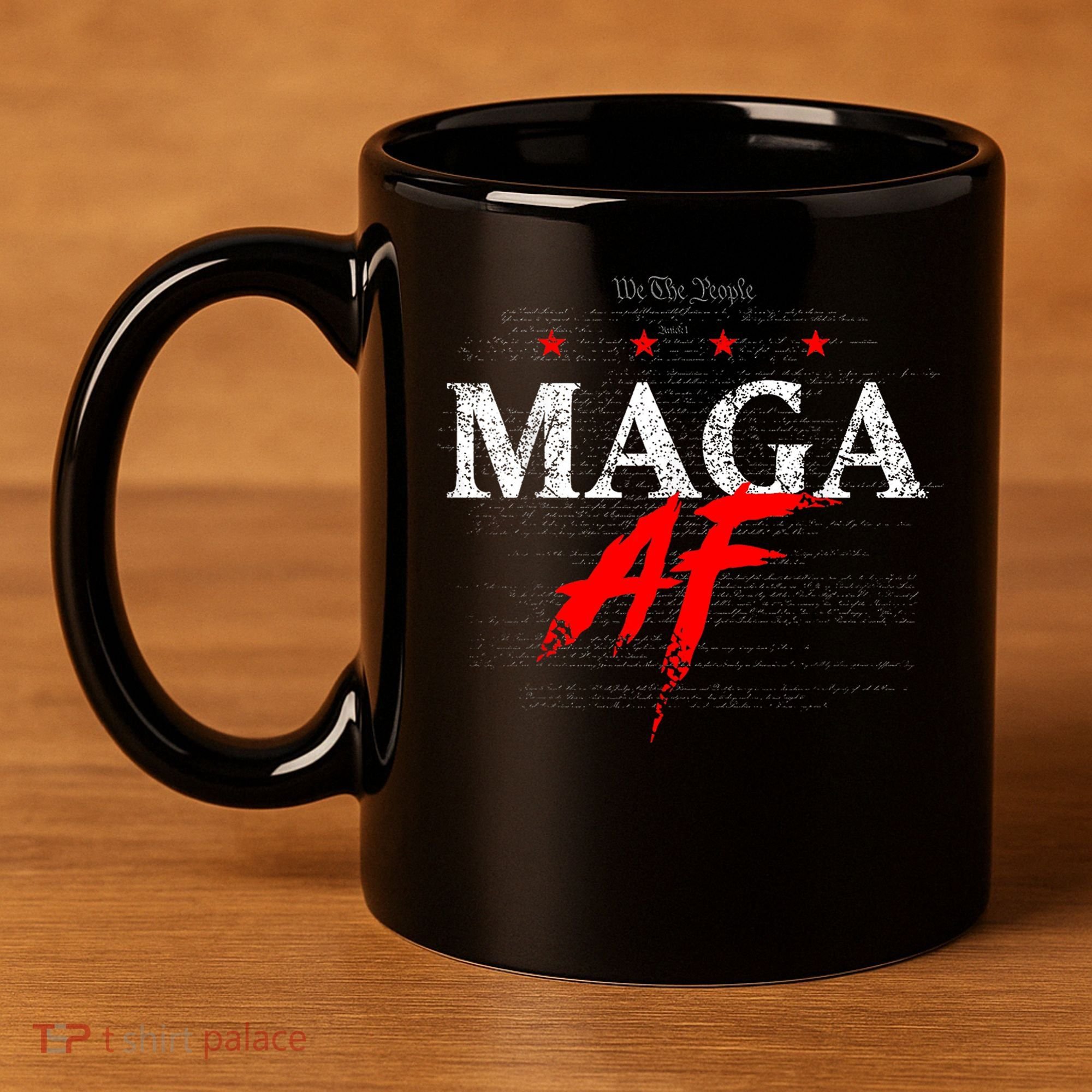 We The People Maga 11oz C Handle Ceramic Mug