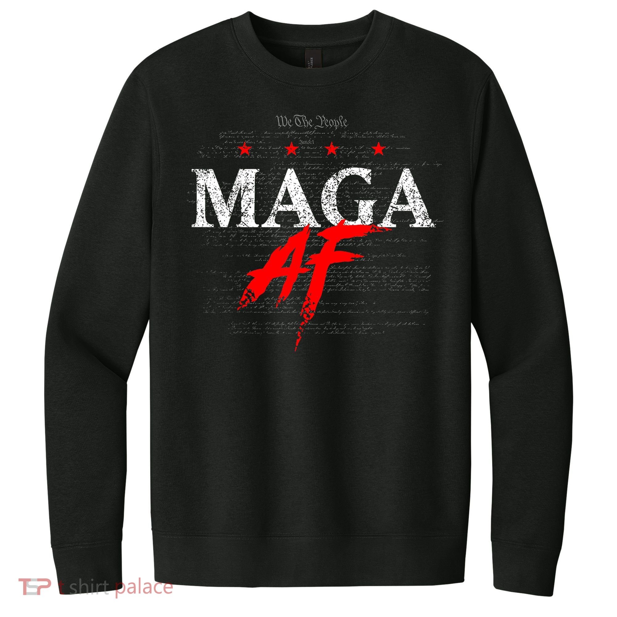 We The People Maga V.I.T. Fleece Crew Sweatshirt