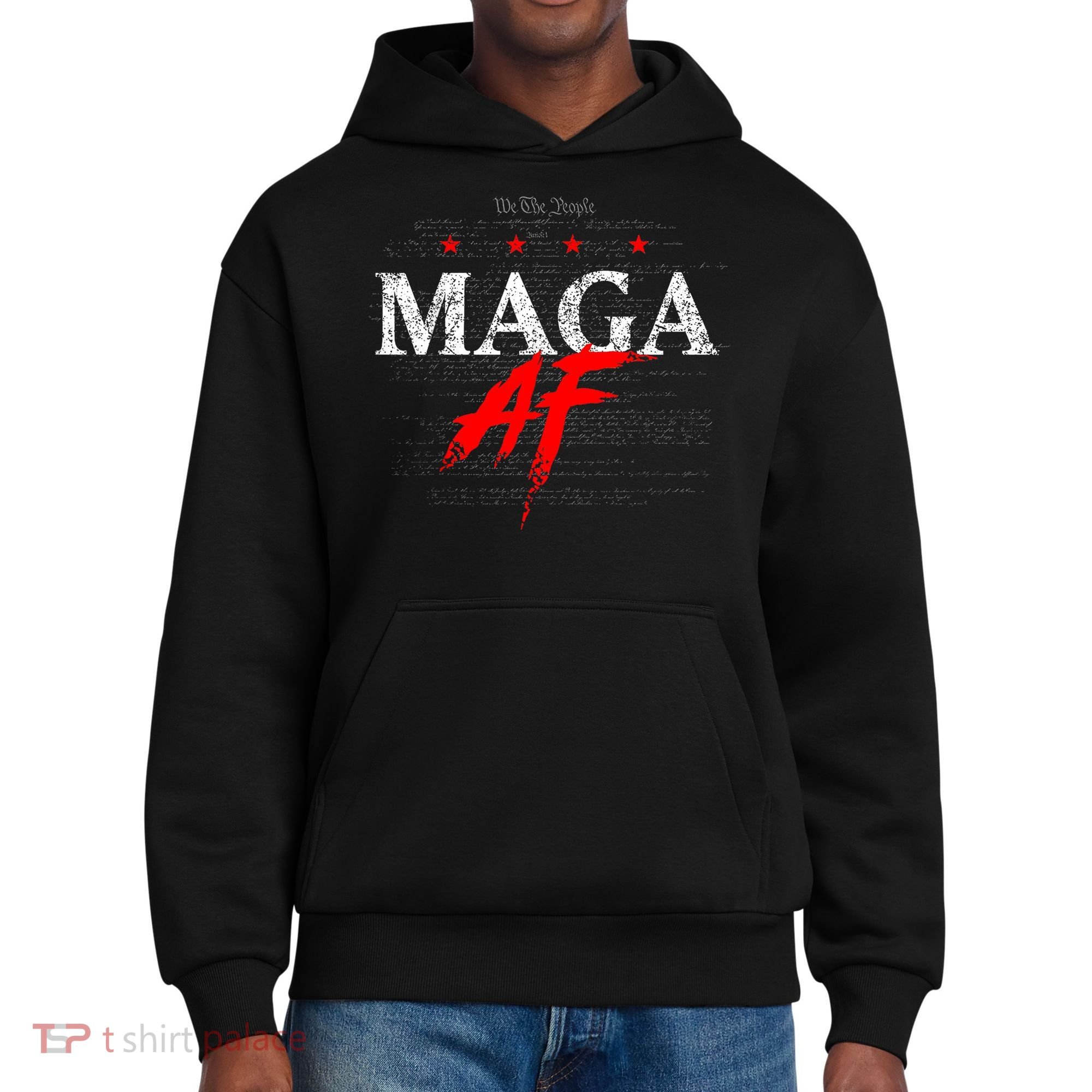 We The People Maga District V.I.T. Heavyweight Hoodie